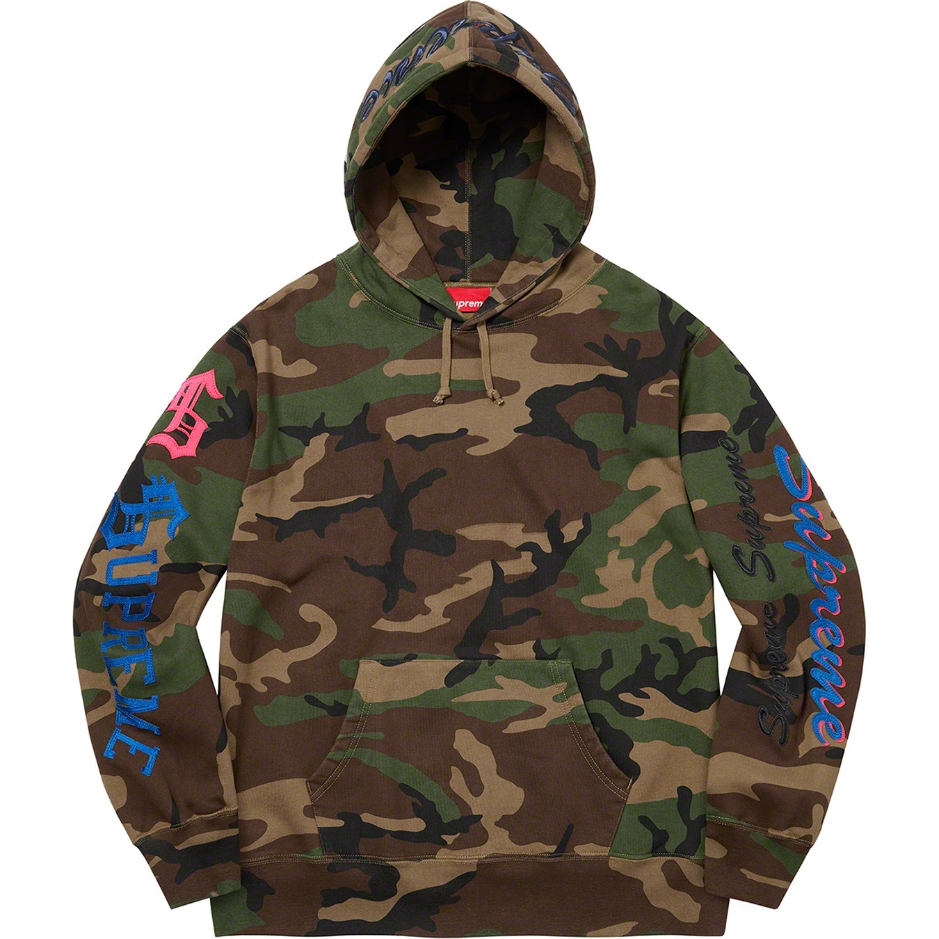 Multi Logo Hooded Sweatshirt view 6
